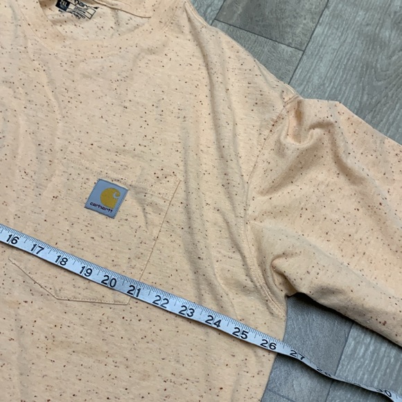 Mens Carhartt Loose Fit Crewneck Work Short Sleeve Pocket T-Shirt‎ - Picture 4 of 8